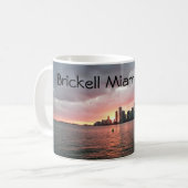 Brickellマイアミ コーヒーマグカップ (正面左)
