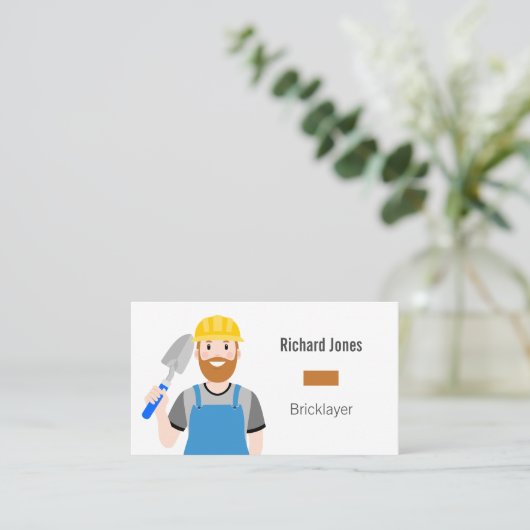 Bricklayer名刺 名刺 (スタンド正面)