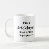 Bricklayer コーヒーマグカップ (左)