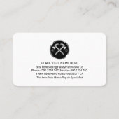 Brickwork Masonry Home Handyman Repairs 名刺 (裏面)