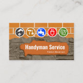 Brickwork Masonry Home Repair Handyman 名刺 (正面)
