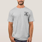 Brickyard Chapter - フィニッシュフラッグスロゴ Tシャツ (正面)