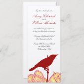 Bridの結婚式 招待状 (正面/裏面)