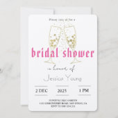 Bridal Bash & Cocktail Call bridal  招待状 (正面)