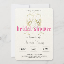 Bridal Bash & Cocktail Call bridal  招待状
