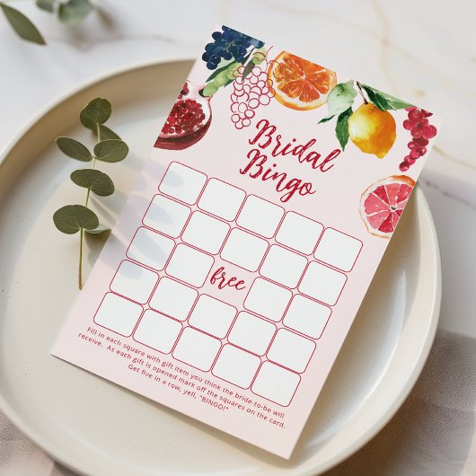 Bridal Bingo Off the Market Bridal Shower game