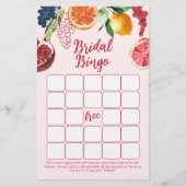 Bridal Bingo Off the Market Bridal Shower game (正面)