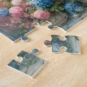 Bridal Boutique Romantic Wedding Gowns Florals ジグソーパズル (側面)