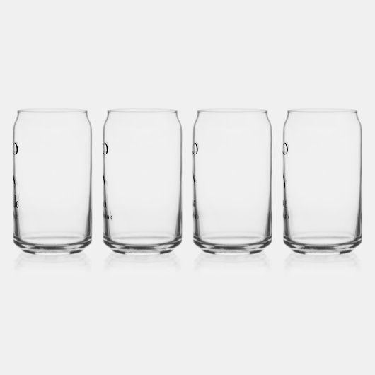 Bridal Bow Simple Bridesmaid Proposal ガラス缶 (左)