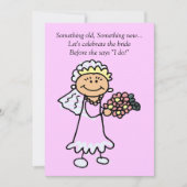 bridal.girl.aiの古い何か新しい何か...... 招待状 (正面)