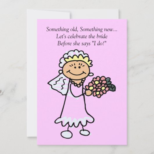 bridal.girl.aiの古い何か新しい何か...... 招待状 (正面)