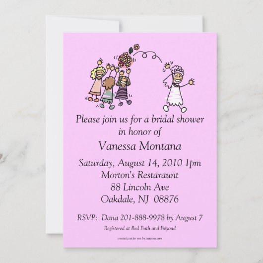 bridal.girl.aiの古い何か新しい何か...... 招待状 (裏面)