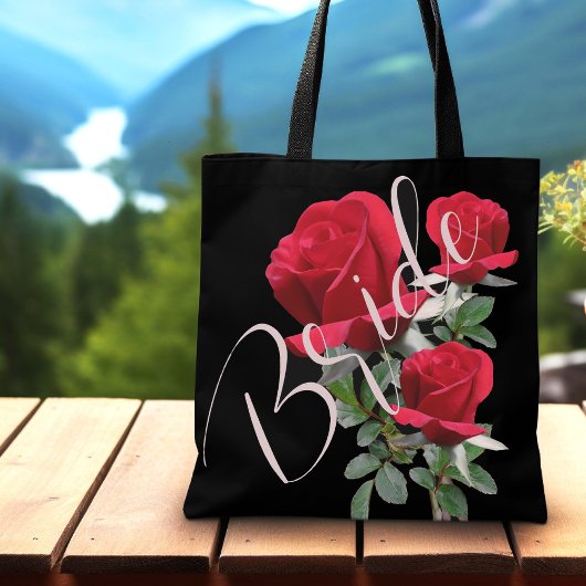 Bridal Red Roses Brides Bag トートバッグ