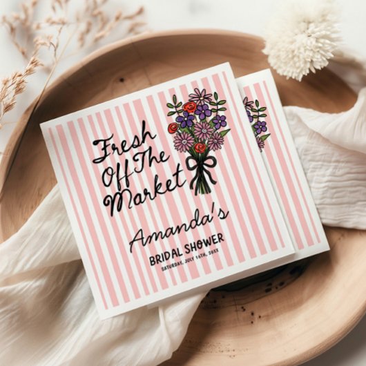 Bridal Shower  スタンダードカクテルナプキン