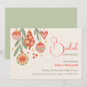 Bridal shower  招待状 (正面/裏面)