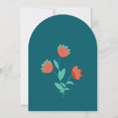 Bridal Shower - Afternoon Tea Party Invitation 招待状 (裏面)