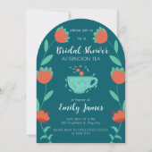 Bridal Shower - Afternoon Tea Party Invitation 招待状 (正面)
