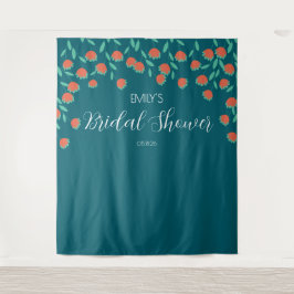 Bridal Shower Backdrop タペストリー