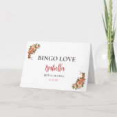 Bridal Shower Bingo Game Board16. Fun Party シーズンカード (正面)