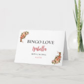 Bridal Shower Bingo Game Board17. Fun Party シーズンカード (正面)