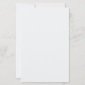 Bridal Shower Bingo Game Card Garden Party Theme (裏面)