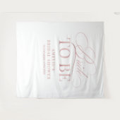 Bridal shower Bride to Be backdrop タペストリー (正面(横))