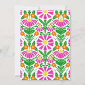 Bridal Shower Floral Celebration You’re Invited! 招待状 (裏面)