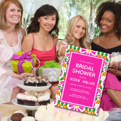 Bridal Shower Floral Celebration You’re Invited! 招待状