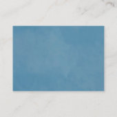 Bridal Shower Gift Registry Floral Card エンクロージャーカード (裏面)