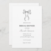 Bridal Shower Invitation 招待状 (正面/裏面)