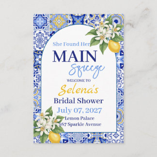 Bridal Shower Invitation Card 招待状