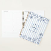Bridal Shower Paper Planner Something Blue Book プランナー手帳 (ディスプレー)