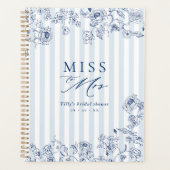 Bridal Shower Paper Planner Something Blue Book プランナー手帳 (正面)