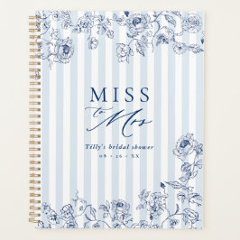 Bridal Shower Paper Planner Something Blue Book プランナー手帳