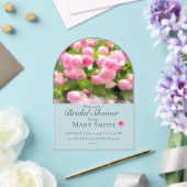 Bridal Shower (Rosa Jasmina) アクリル招待状 (インサイチュ (ウェディング))