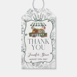 Bridal Shower Sage Green ギフトタグ