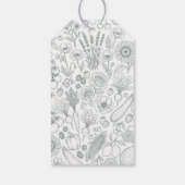 Bridal Shower Sage Green ギフトタグ (裏面)