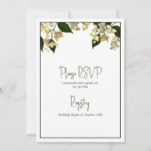 Bridal Shower Soft Summer Floral 招待状 (裏面)