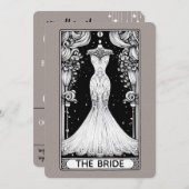 Bridal Shower Tarot 招待状 (正面/裏面)