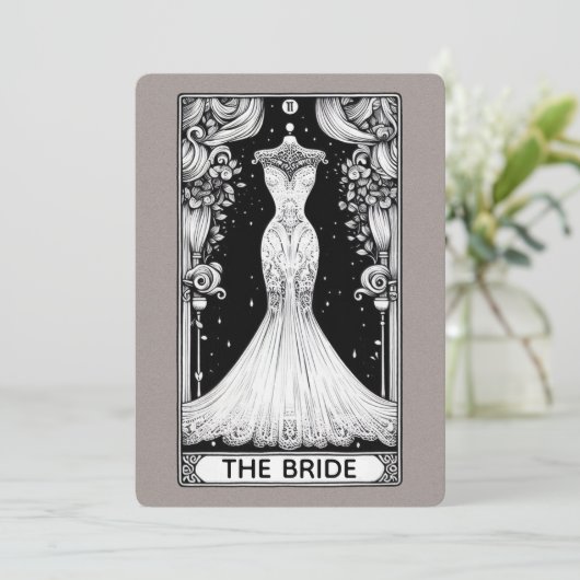Bridal Shower Tarot 招待状 (スタンド正面)