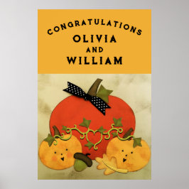 Bridal Shower Wedding Congrats ポスター