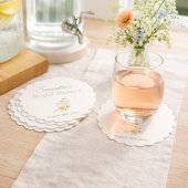 Bridal Shower Wildflower Garden Party ペーパーコースター