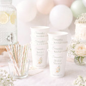 Bridal Shower Wildflower Garden Party  紙コップ