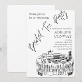 Bridal Tea Celebration 招待状 (正面/裏面)