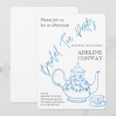 Bridal Tea Celebration 招待状 (正面/裏面)