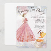 Bridal Tea Celebration 招待状 (正面/裏面)