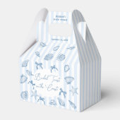 Bridal Toast On The Coast Seashells Bridal Shower フェイバーボックス (裏面サイド)