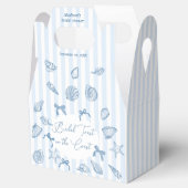 Bridal Toast On The Coast Seashells Bridal Shower フェイバーボックス (オープン)