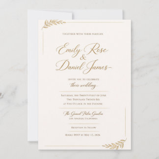 bridal wedding invitations 招待状