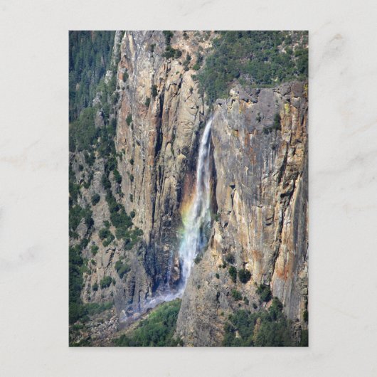 Bridalveil滝from Above - Yosemite ポストカード (正面)